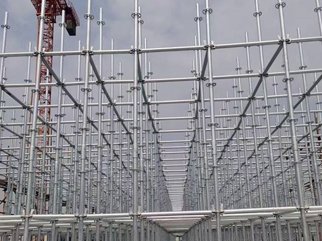盘扣式脚手架租赁施工